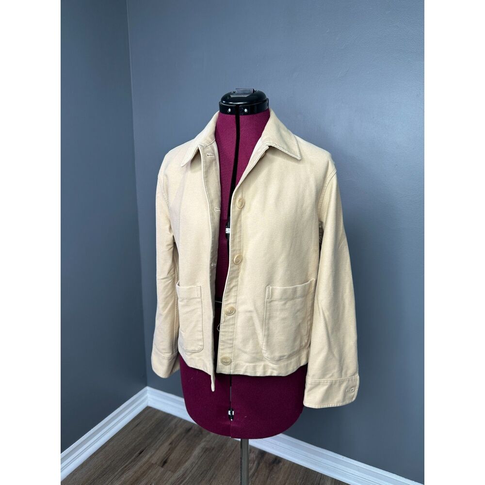 Minimalist, Clean Girl Light Cream Jacket-S